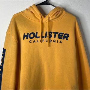 Yellow Hollister Hoodie